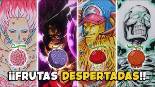 El DESPERTAR de las FRUTAS DEL DIABLO de los MUGIWARA - One Piece