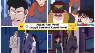 Wah ternyata ini alasan Ran Mouri tinggal bersama ayahnya, Kogori Mouri