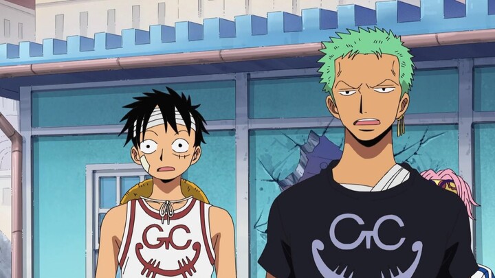 Zoro: Our captain is so good at acting like a baby~
