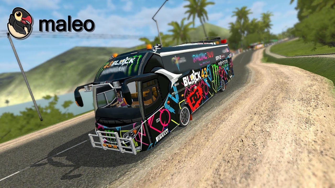 Bus Simulator Indonesia (BUSSID) Android Gameplay #12. Ken Block's Arjuna  Bus? - Bilibili
