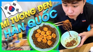 NẤU MÌ TƯƠNG ĐEN CHUẨN HÀN QUỐC CÙNG ICHITV | VÀO BẾP CÙNG WARZONE | WARZONE VLOG