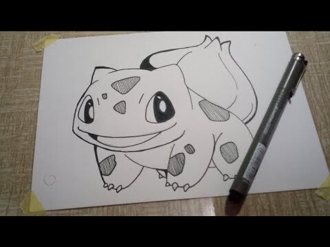 How to Draw Bulbasaur - Pokemon (Menggambar Pokemon) by OST ANIME ID