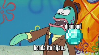 benda itu hijauu.... minecraft