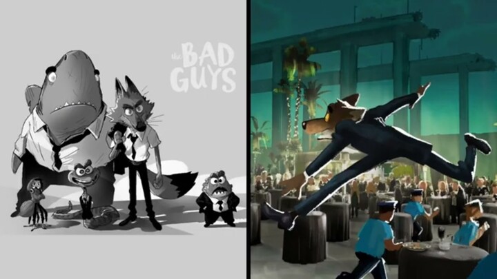 The Bad Guys new concept art and clips