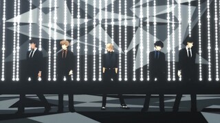 [ Detective Conan MMD]Black Out[1+4minの3groups]