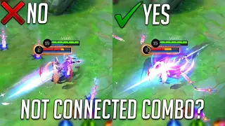 GUSION TUTORIAL!! How To Do SUCCESSFUL/CONNECTED COMBO? Useful Tips!