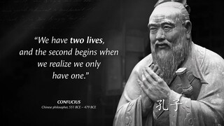 Confucius's Quotes which are better known in youth to not to Regret in Old Age