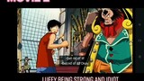 Luffy being strong and idiot at the same time😂😂😂