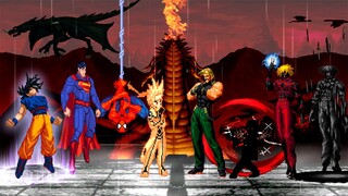 Kof Mugen Kameless 9999 Team Vs Daniel Alanis Team¡¡¡¡