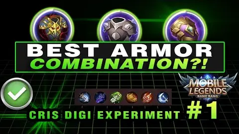 Best Armor Combination!? MOBILE LEGENDS 2020 | Cris DIGI | TIPS AND GUIDES