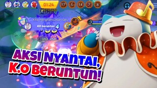 Aksi Nyantai, K.O Beruntun! - Pokemon Unite