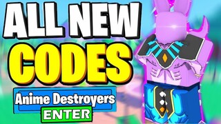 ALL OF *NEW* CODES Update in Anime Destroyers Simulator Roblox 2021!