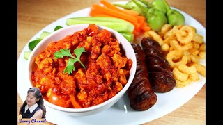 น้ำพริกอ่อง : Thai Northern Style Chilli Paste (Nam-Prik-Oang) l Sunny Thai Food