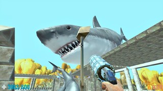 Megalodon Attacks My Aquatic Base. Animal Revolt Battle Simulator