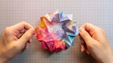 [Tutorial Origami] Bunga yang Bisa Menutup Otomatis
