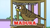 kicauan seekor burung - animasi dubbing Madura - EP animation