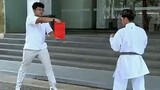 Belajar Tendangan Karate Sama Hokage