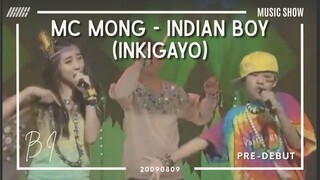 20090809_ [MUSHOW] Inkigayo Indian Boy - MC Mong ft. Jang-Geun, B.I. Special ft. Sohyun of 4 Minute