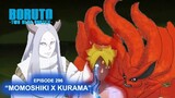 Kurama dan Momoshiki bekerjasama membantu Boruto untuk mengalahkan Jura  Boruto Episode 296 Sub Indo