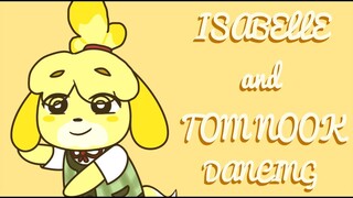 isabelle and tom nook dancin