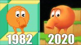 Evolution of Q*bert Games (4K) [1982-2020]