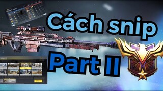 Call of duty mobile | hưỡng dẫn các bài tập luyện tay | cách bắn snip phần 2