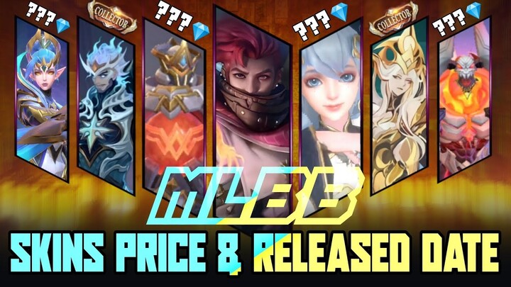 MLBB NEW SKINS PRICE & RELEASED DATE - NEW EVENT & NEW REVAMPED HEROES | Mobile Legends #whatsnext