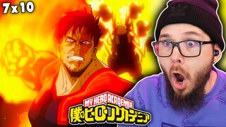 CAN'T GET CRAZIER THAN THIS | My Hero Academia S7 Episode 10 REACTION!