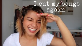 How To Cut Your Bangs for BEGINNERS! | Sheila Snow