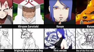 What Naruto Characters Were Originally Supposed to Look Like