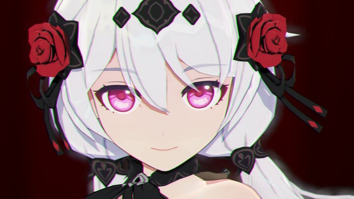 [Honkai Impact3/MMD] พระอาทิตย์ลับขอบหน้าต่างจนค่ำ ไม่มีใครมองเห็นน้ำตาบนตึกสูง [โอบกอดครั้งแรกใต้แส