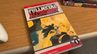 FULL METAL ALCHEMIST MANGA BOX SET UNBOXING