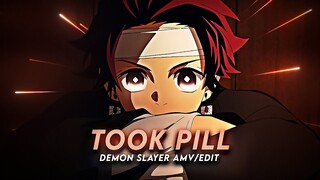 4K! | I Took A Pill In Ibiza I Tanjiro Demon Slayer [AMV/Edit] @6ft3