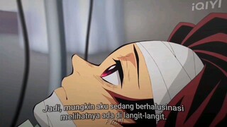 inosuke cosplay jadi cicak,,