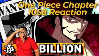 BOUNTY MIHAWK DAN STRAWHATS REVEALED!!! | ONE PIECE 1058 REACTION