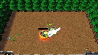 In "Warcraft 3", Shanqiu fires his hammer once per second, but his speed is only one-fourth of that.