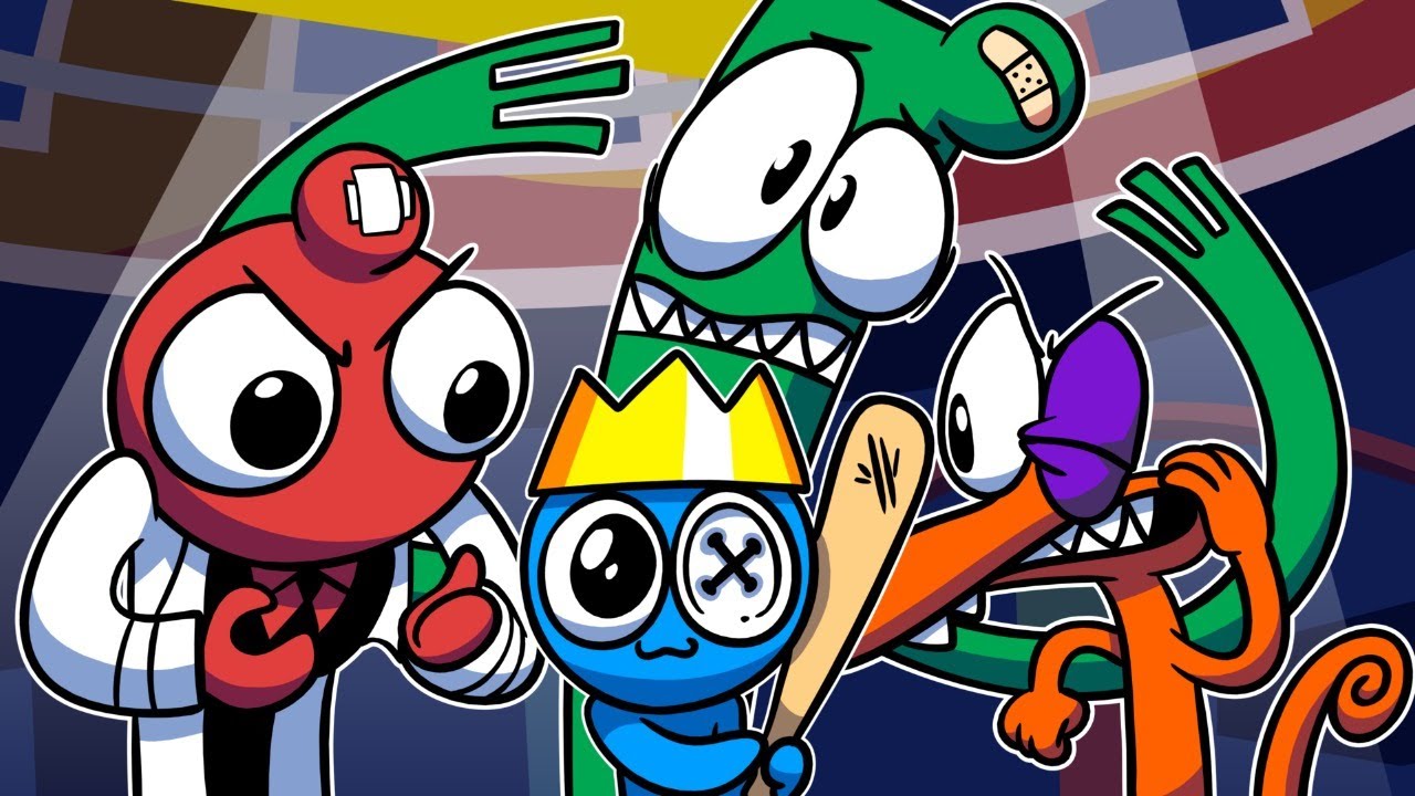 Rainbow friends but the blue turned red — play online for free on