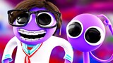 PURPLE has a TWIN BROTHER !? (Roblox Rainbow Friends Animation)