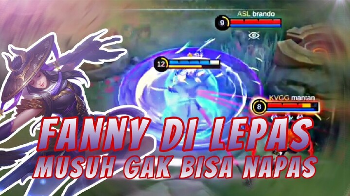 Disaat Fanny terbang disitulah lane of down terguncang🥶🥶 | Mobile legends bang bang