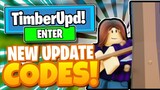 *JULY 2021* ALL NEW *RUINS* UPDATE OP CODES! Roblox Timber Codes