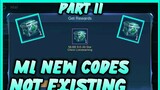 ML New Codes/ Not Existing Codes/Work Until Now Part II