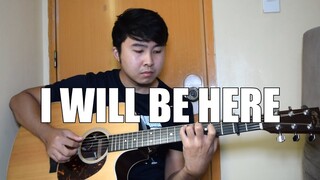 I Will Be Here (WITH TAB) Paolo & Alessandra | Fingerstyle Guitar Cover | Lyrics