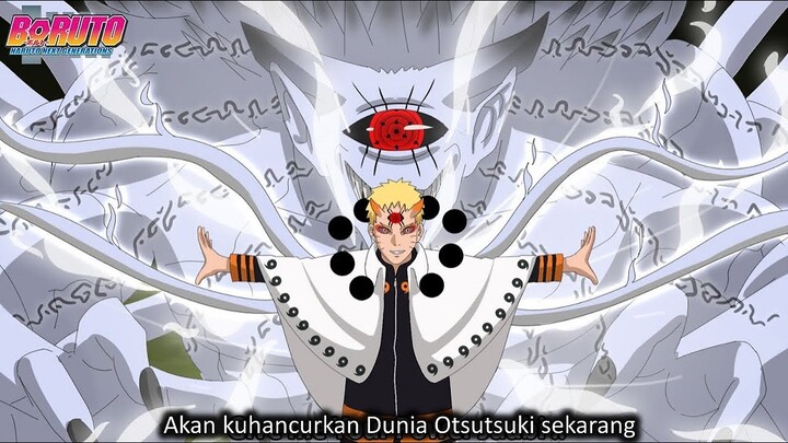 Naruto aktifkan kekuatan karma Raja Otsutsuki - Kekuatan sejati naruto akhirnya bangkit