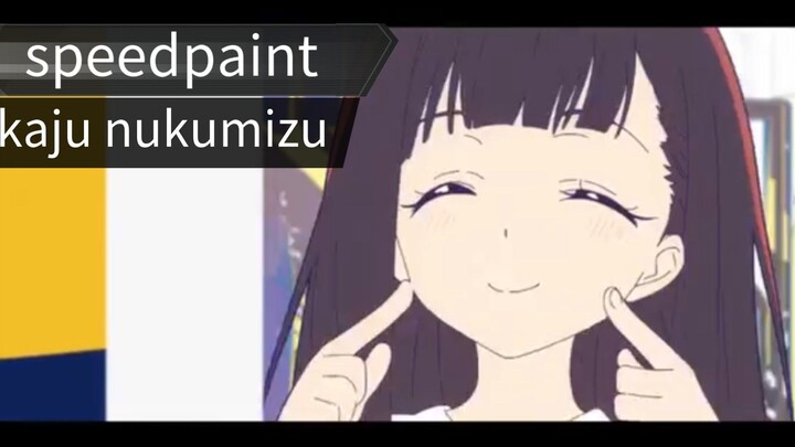 (speedpaint)kaju nukumizu ,Makeine