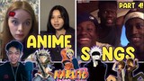 Nyanyiin lagu anime di ome tv sampai semua cewe bule pun terkejut ! PT 4  - SINGING REACTIONS OME TV