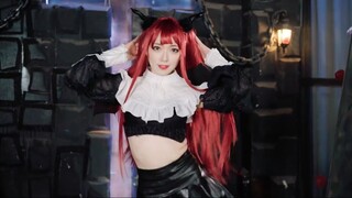 #cosplay tóc hồng sexy dance Shake it siêu hot nóng bỏng