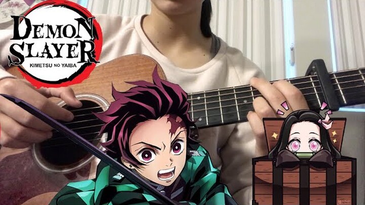 Kamado Tanjiro no Uta - Kimetsu no Yaiba: Demon Slayer- Fingerstyle Guitar Cover  (Arr. Sungha Jung)