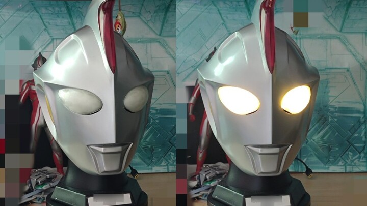 Tampilan Helm Gauss Ultraman Corona