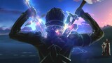 [ Sword Art Online /4K/ Burning Editing] Two Swords Meteor Explosion Stream Slash [Star Burst Stream
