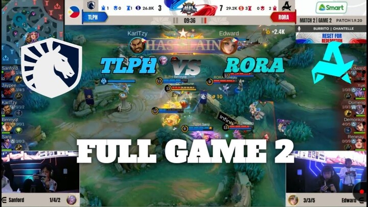 Aurora vs Team Liquid Philippines Game 2 | Week 6 - MPL PH s14 | MLBB